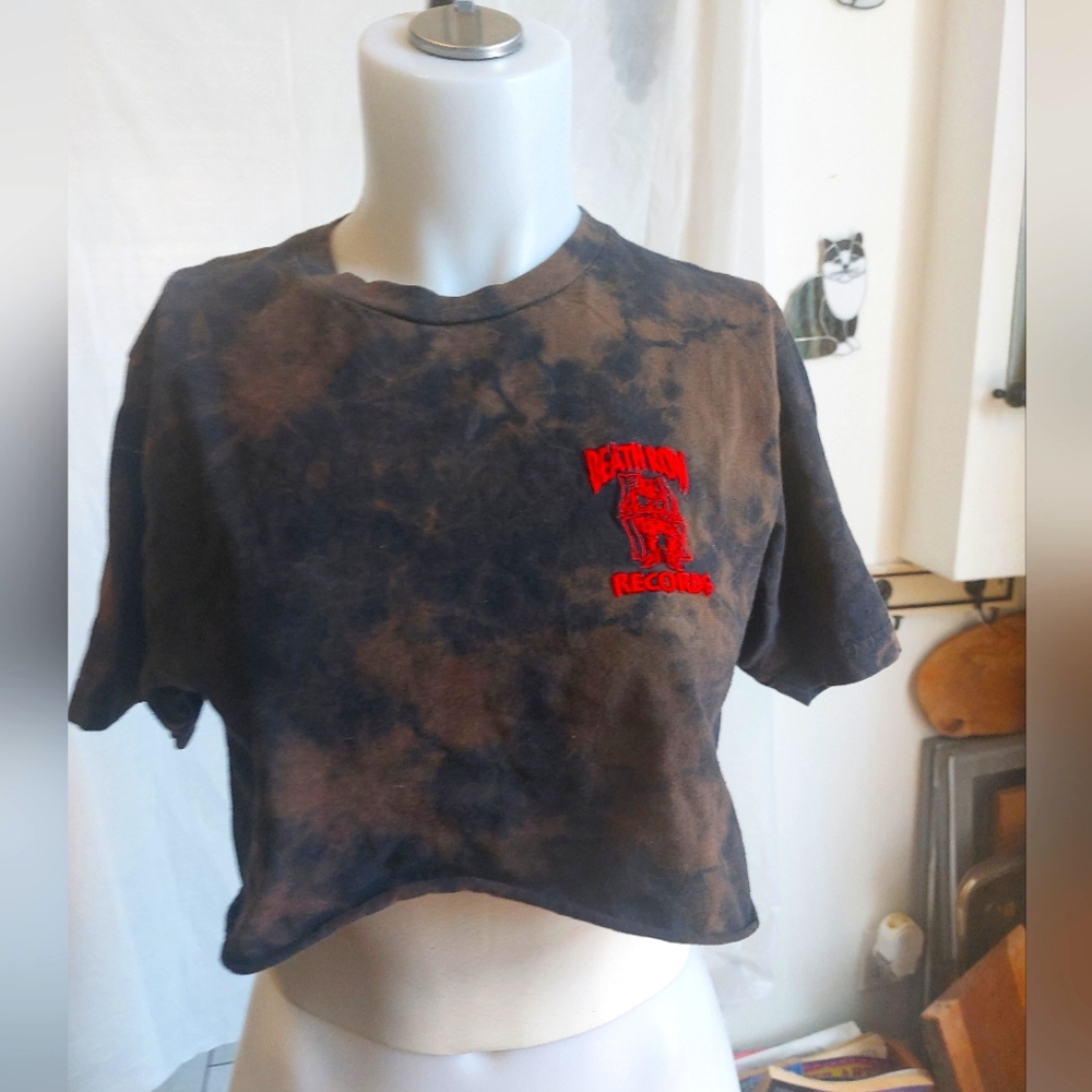 Death Row Records half Tshirt